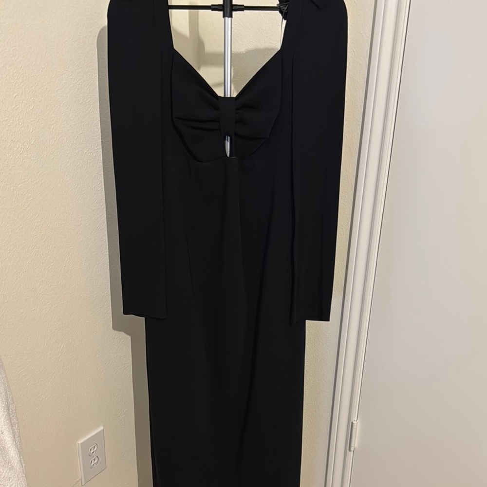 Nocturne Elegant Black Evening Dress